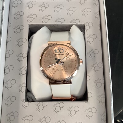 MICKEY MOUSE Watch Mother of Pearl Rose Gold W/Iridescent Face 400112357601.jpg main image 2