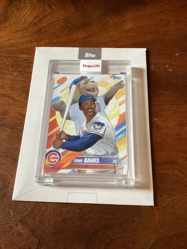 2021 Topps Project 70 Card 48 Ernie Banks by Quiccs