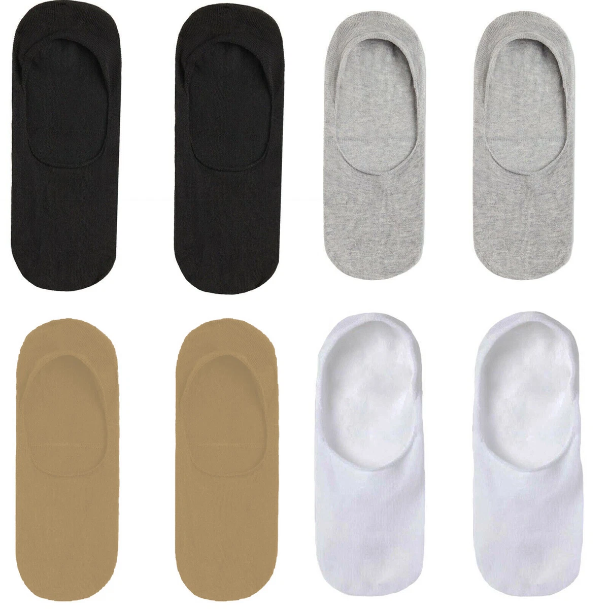 Calza Corta Unisex Spugna Di Cotone Bianco Tinta Unita Con Lettera I Venduta Singolarmente 1 2206