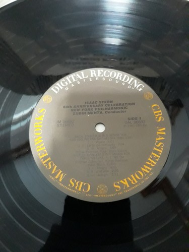 Isaac Stern/Itzjak Perlman/Zubin Mehta-From Lincoln Center-CBS MW-36692-1981-NM - Picture 4 of 5