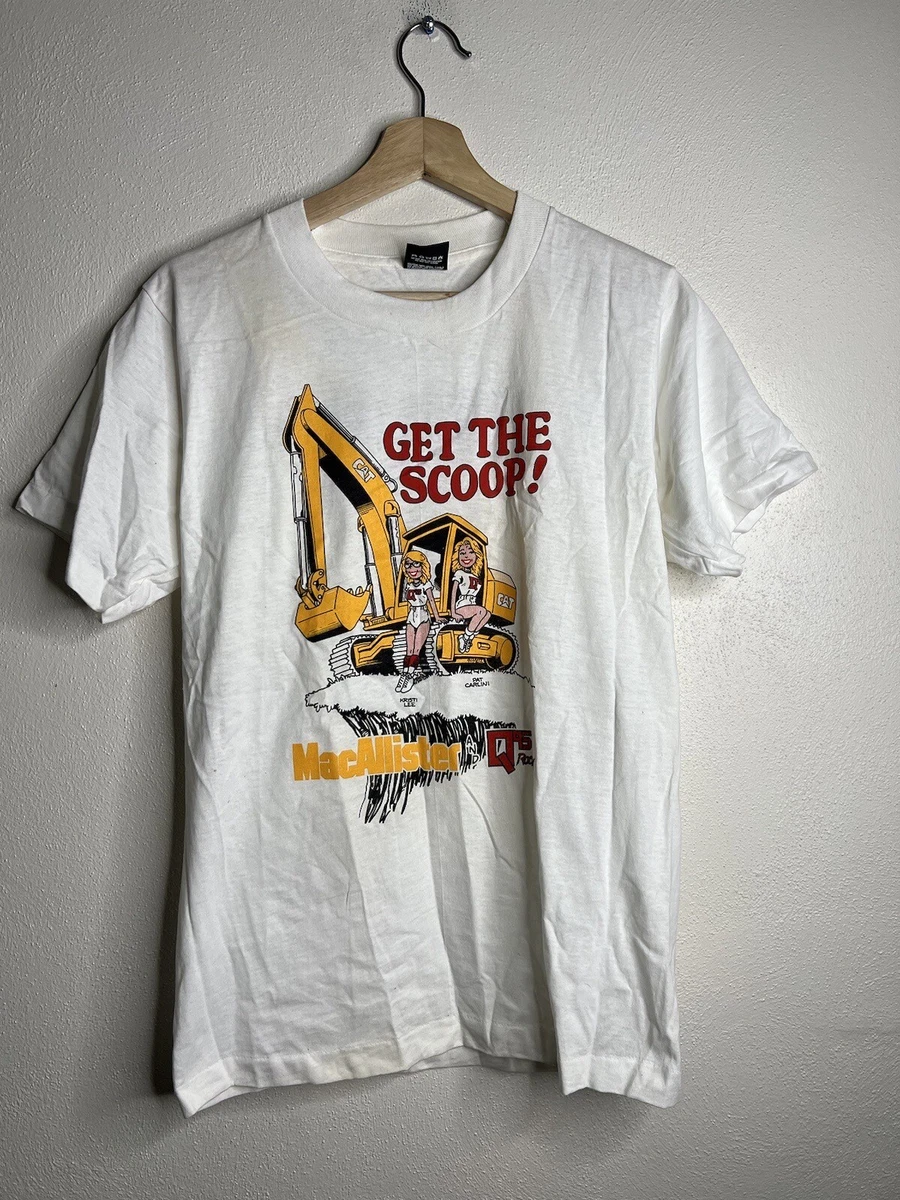 Vintage Q95 Rock N Roll Radio Short Sleeve T Shirt Men s Size Medium White
