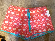 NWT BOBBIE BROOKS Heart Design Sleep Shorts Size 2X
