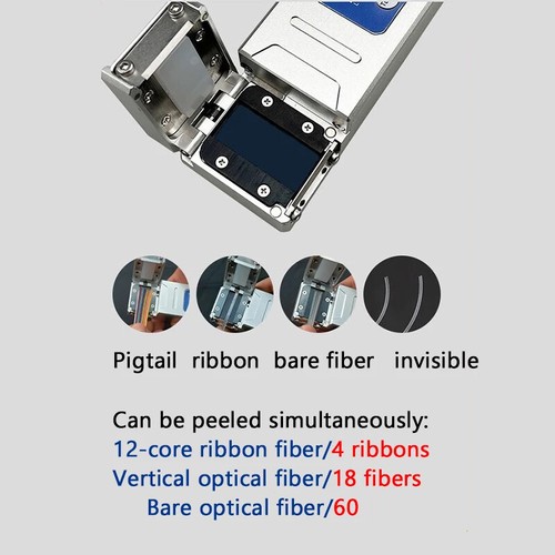 S10 Fiber Optic Thermal Stripper Beheiztes Kabelabisolierwerkzeug Spleisswerkzeu - Afbeelding 2 van 6