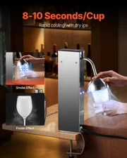 Commercial Glass Froster CO2 Beer Glass Chiller Fast Frost Ice Cup Machine