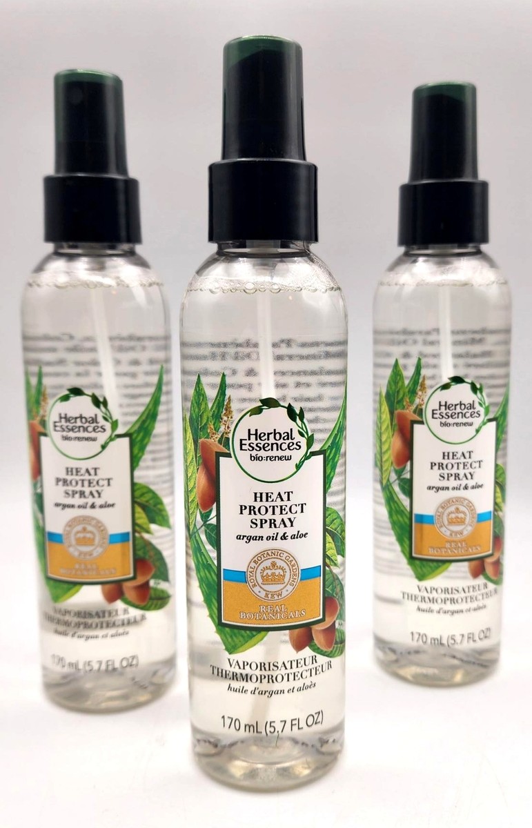 Herbal Essences Bio Renew Argan Oil & Aloe Sulfate-Free Heat Protect Spray,  5.7 | eBay