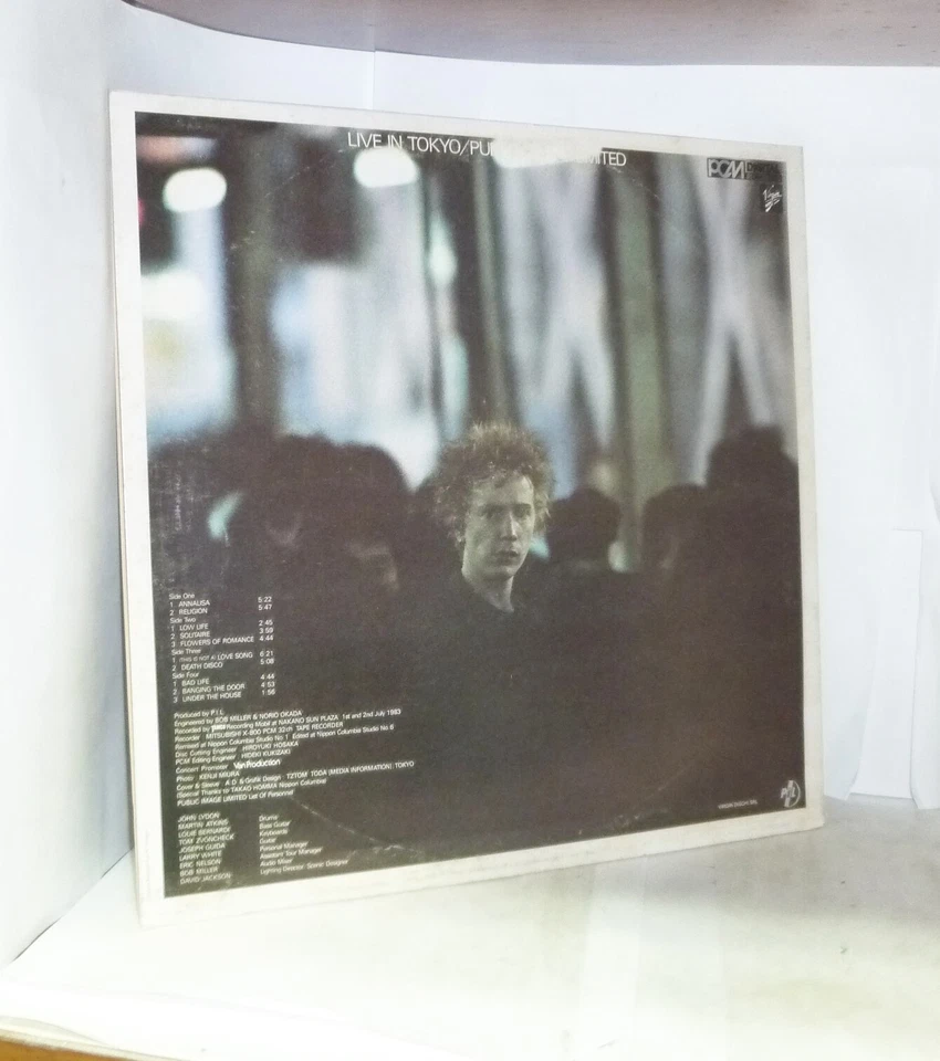 PUBLIC IMAGE LIMITED - LIVE IN TOKYO - DOPPIO VINILE LP 12" POLLICI OTTIMO - Immagine 2 di 2