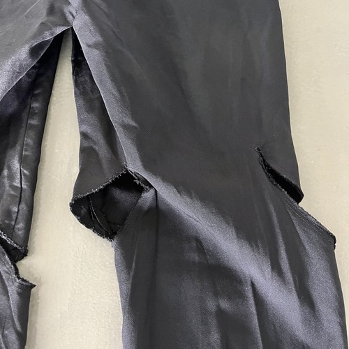 Comme Des Garcons Homme Plus Black Slit Knee Pants CDG Junya Watanabe 2015 DSM - Picture 8 of 9