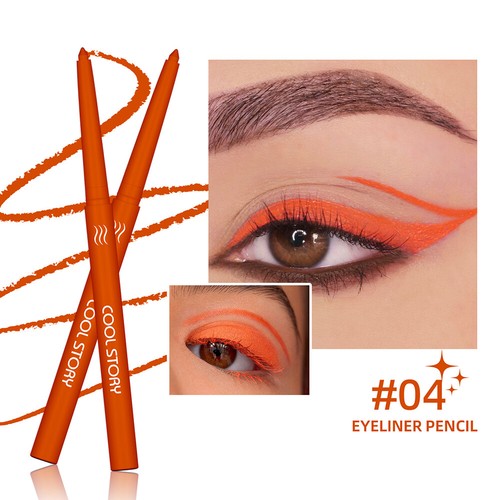 Colorful Matte Eyeliner Pencil Liquid High Pigment Long-Wearing EyeLiner Pen Gel - Picture 16 of 37
