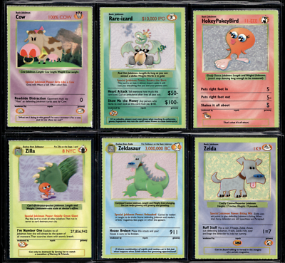 funny vintage様オーダーページ 1999 Vintage Pokemon Parody Cards from Nickelodeon Magazine