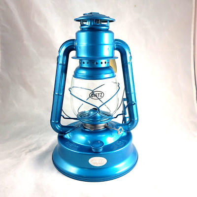 NEW  DIETZ  LITTLE  WIZARD  #1  BLUE  HURRICANE  STORM  CAMPING  LANTERN