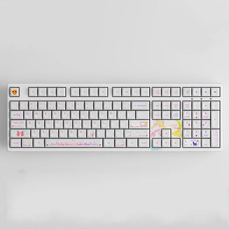 Akko ✖️セーラームーン ゲーミングキーボード さくらスイッチ
