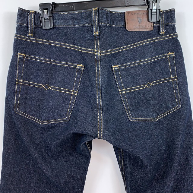 US POLO ASSN Premium Dark Wash Denim Blue Jeans Menâs size 30 X 30 | eBay