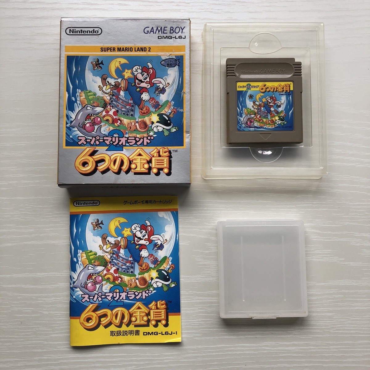 スーパーマリオランド　　メダル　Super Mario　Nintendo Super Mario Land Super Mario Land 2 6 Golden Coins Game Boy set of