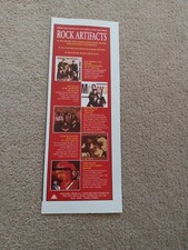 TNEWL73 ADVERT 11X4 ROCK ARTIFACTS : THE MCCOYS, DAVE MASON, ELECTRIC FLAG