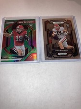 2024 Panini Prizm Draft Picks Brock Bowers New Recruits Rookie Green Prizm Lot