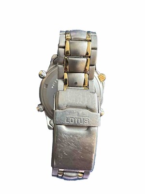 LOTUS Titanium 9665 Chronograph 10ATM Date Quartz Men's Wrist