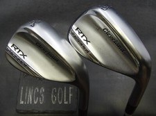 Set of 2 Cleveland RTX Zipcore 50° & 54° Wedge Stiff Steel Shaft*