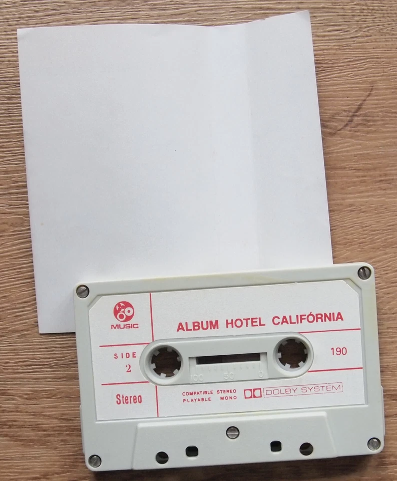 EAGLES - HOTEL CALIFORNIA (WATTS 190) PORTUGAL CASSETTE TAPE - Image 3 of 3
