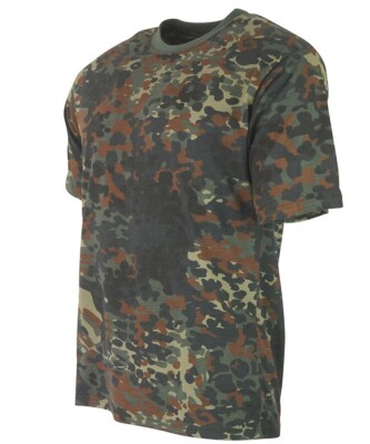 Mens Army Camo T-Shirt S-3XL Military Camouflage Top MTP DPM