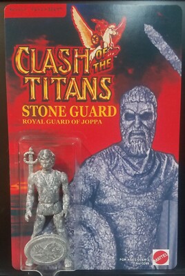 CUSTOM CLASH OF THE TITANS ''STONE WARRIOR'' Royal Guard of Joppa MOC, CUSTOM