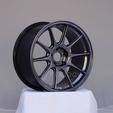  4 PCS ROTA WHEEL STRIKE 18X9.5 5X100 38 73 HYPERBLACK 20.9 LBS .