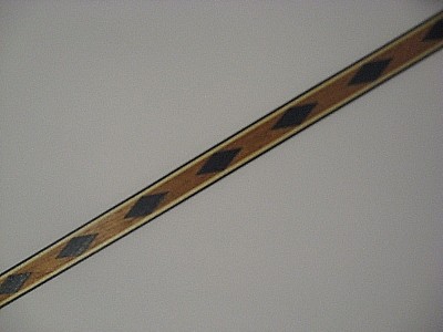 1/2'' Or 1/4'' Wide Veneer Inlay Banding #BKD, VENEER WOODWORKING REQUIRED