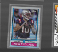 2024 Topps Chrome Drake Maye 1974 Throwback Refractor 74TF-3 Rookie RC Patriots
