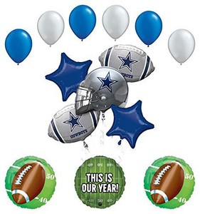 Mayflower Products Dallas Cowboys Football Party Supplies Balloon