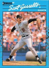 1990 Donruss Best of the NL Scott Garrelts San Francisco Giants #110