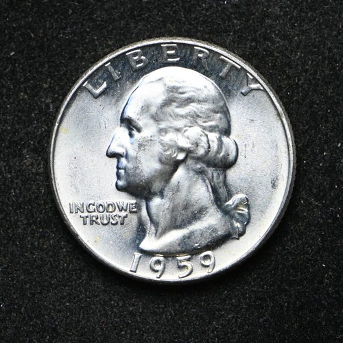 1959 Washington Silver Quarter BU (bb17195)