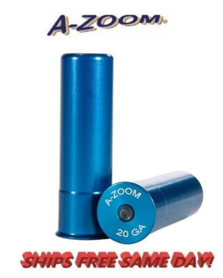 A-ZOOM 20 Gauge Snap Cap 5 PK, Blue NEW! # 12313
