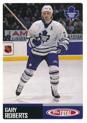 2002-03 Topps Total #184 GARY ROBERTS - Toronto Maple Leafs
