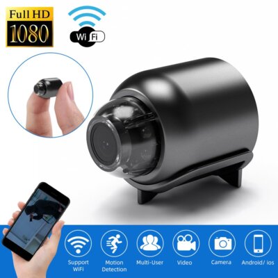 1080P Mini Security IP Camera HD WiFi Wireless Night Vision Motion ...