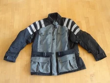 Genuine BMW Motorrad Jacket Savanna 2 Mens Grey Motorcycle Jacket Size 60
