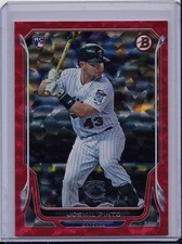 Josmil Pinto 2014 Bowman Red Ice Rookie Card #'d /25 Parallel Minnesota Twins
