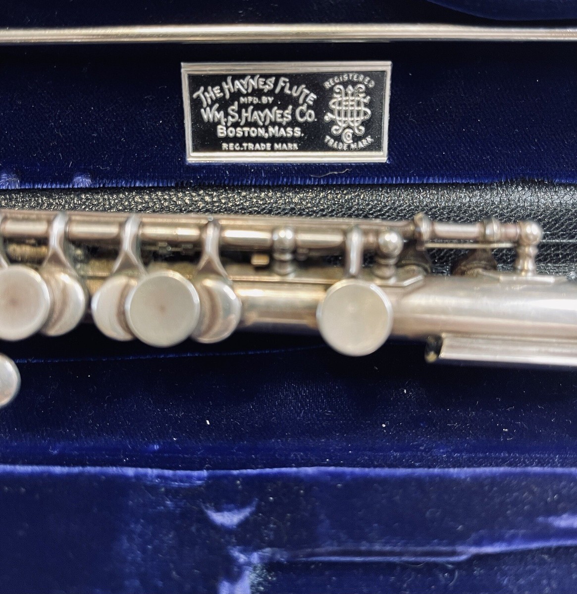 【希少品】 Wm.S.HAYNES Co HAYNES STD CC フルート THE HAYNES FLUTE by WM.S HAYNES CO BOSTON, MA 1976 MODEL