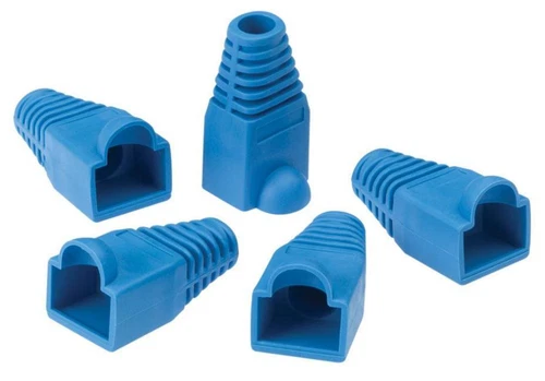Bottes De Protection Contre Les Accrochages RJ45, Bleues, Paquet De 25 - Idéal