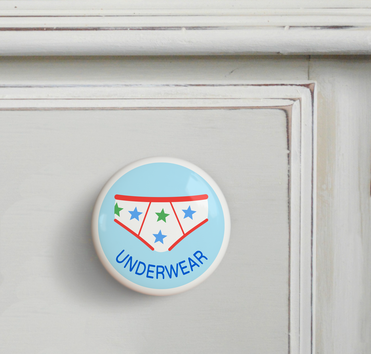 Boys Underwear Dresserz Organizational Dresser Drawer Knob