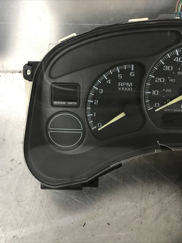 1999 - 2002 SILVERADO SIERRA TAHOE INSTRUMENT GAUGE CLUSTER SPEEDOMETER OEM - Picture 4 of 13