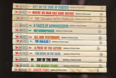 Star Trek: Full Set (1 - 12) of Photonovels Paperback 1st/1st | eBay