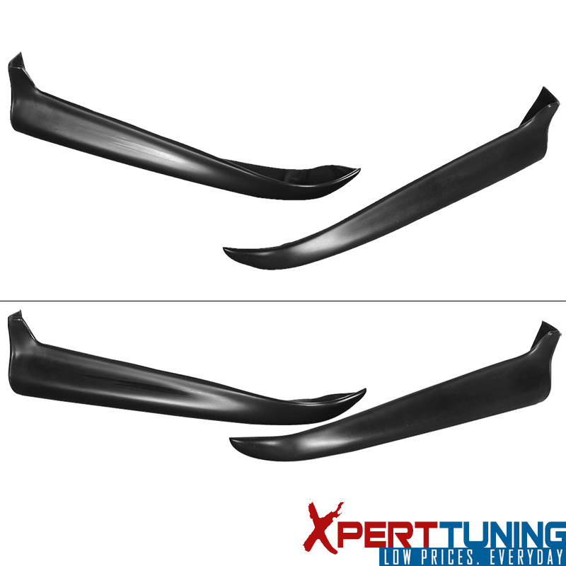 Fits Honda Civic 96-98 PU 2Pc Rear Bumper Lip Valance Spats