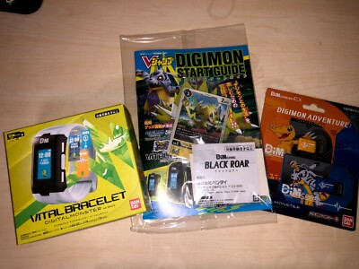 Digimon Vital Breath ver.white + First limited Dim &  Adventure Dim Set