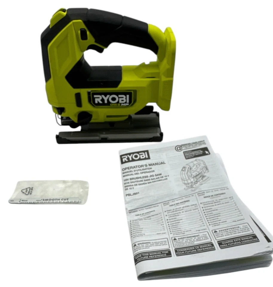 Sierra caladora Ryobi One + HP 18v herramienta inalámbrica sin escobillas solo PBLJS01B (OB) Foto 3 de 4