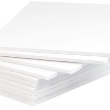 Mat Board Center Pack of 10 Acid-Free Foam Boards 16x20 inch White Foam Board...
