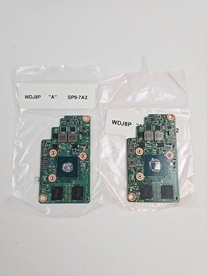 WDJ8P GENUINE DELL VIDEO CARD NVIDIA INSPIRON 17 7773 P30E - Lot Of 2