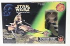 Vtg 1997 Star Wars POTF Speeder Bike Luke Skywalker Endor Gear Kenner Sealed L1