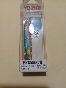 Yo-Zuri PIN'S Minnow Lures 70mm ~ 5g Sinking