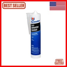 High Viscosity Black Adhesive Sealant, 12.9 oz - Waterproof, Flexible  Durable