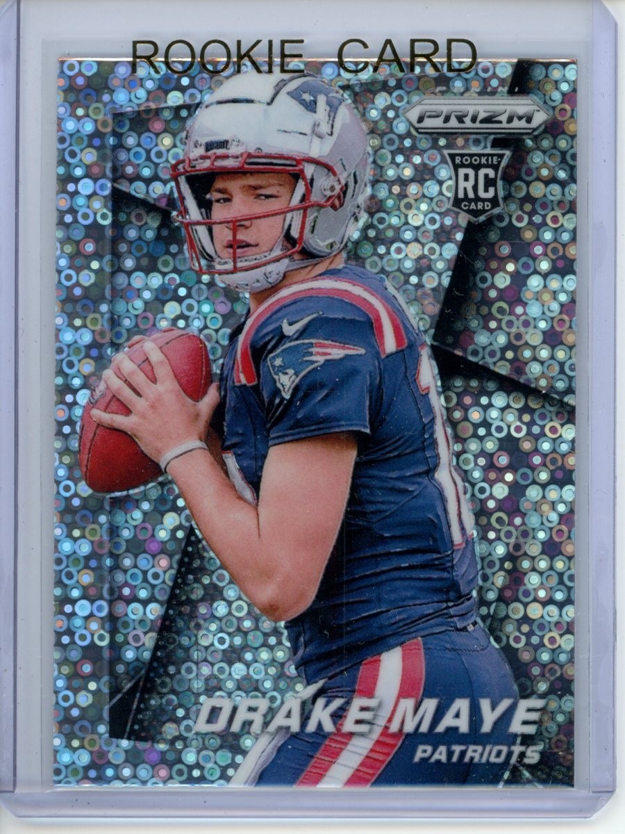 DRAKE MAYE RC 2024 Panini Prizm Flashback Rookie #10 No Huddle Prizm INVEST!!