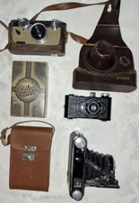 Vintage Cameras Lot of 3 Argus Falcon Tower Untested